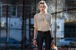 小個(gè)子女生春季ol通勤裝 時(shí)尚干練不失個(gè)性