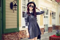 2016秋季時尚連衣裙搭配 旅游街拍美得不像話