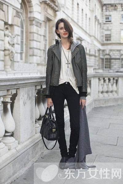 秋季歐美風(fēng)潮流個性搭配 時尚保暖兩不誤