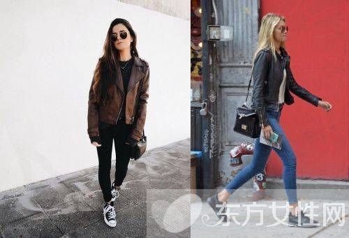 各式各樣的皮衣搭配 這個冬天怎么穿都時髦