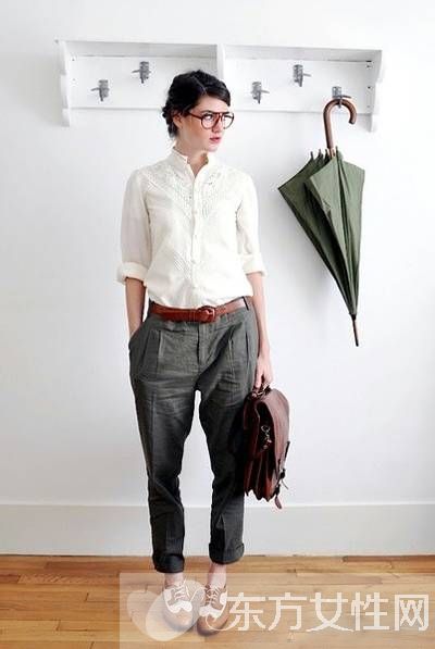 歐美英倫中性混搭風(fēng)格 做個(gè)霸氣girl