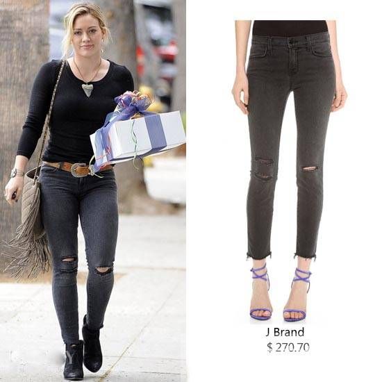 破洞牛仔褲怎么搭配 明星們都是這么穿的哦