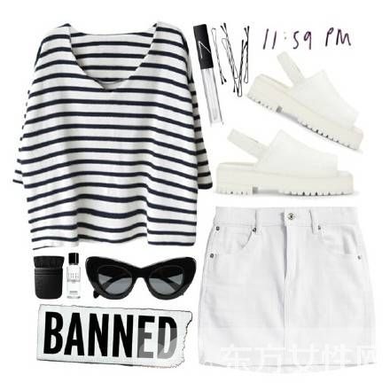 黑白條紋時(shí)尚搭 教你玩轉(zhuǎn)學(xué)院風(fēng)