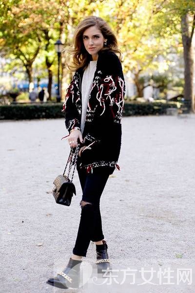 針織開衫怎么搭配更好看 秋天你就該這么穿