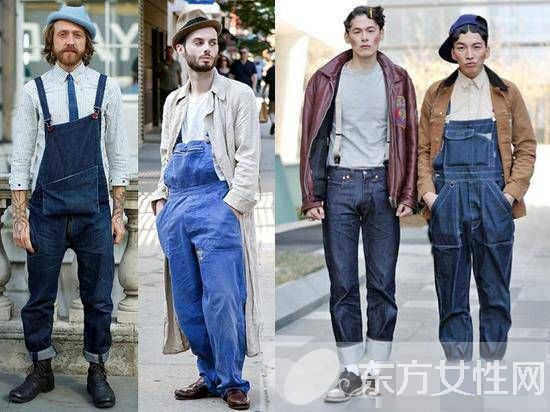男款牛仔背帶褲怎么穿搭 這些穿法真是絕了