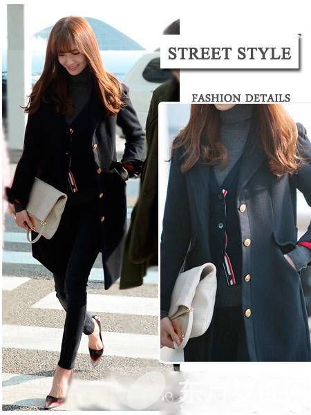 明星服裝大衣搭配技巧 get允兒帶你領(lǐng)略韓潮風(fēng)范