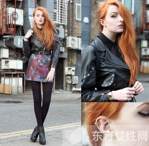 冬季黑色夾克外套搭配 不僅酷帥還魅力十足