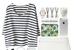 黑白條紋時(shí)尚搭 教你玩轉(zhuǎn)學(xué)院風(fēng)