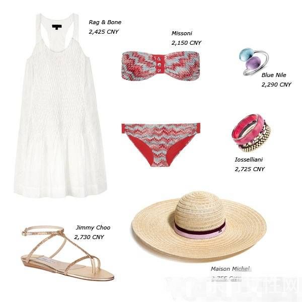 明星時尚比基尼海灘造型 這么穿簡直太美了