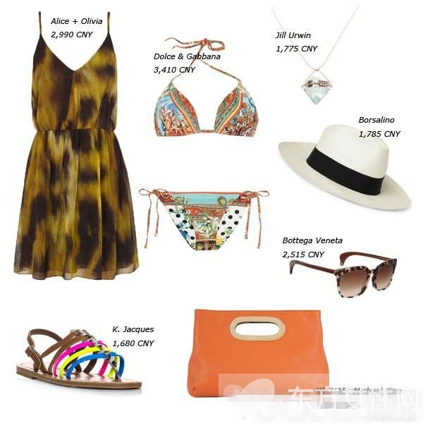 明星時尚比基尼海灘造型 這么穿簡直太美了