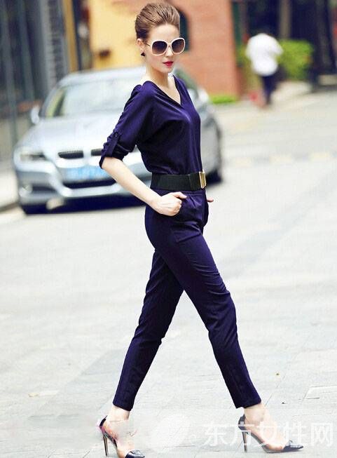時尚連體褲套裝搭配技巧 潮人們都是這么穿的