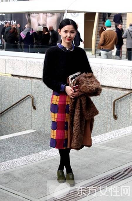 秋冬季歐美時尚穿搭秀 盡顯潮流范兒