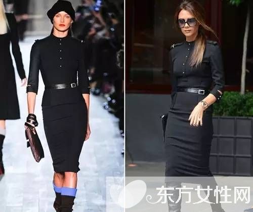 黑色系列夏日連衣裙 高貴酷酷的街拍范