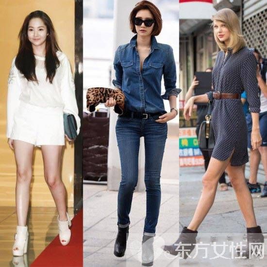 今年流行什么款式的短靴 呢大衣配短靴是極好不過的