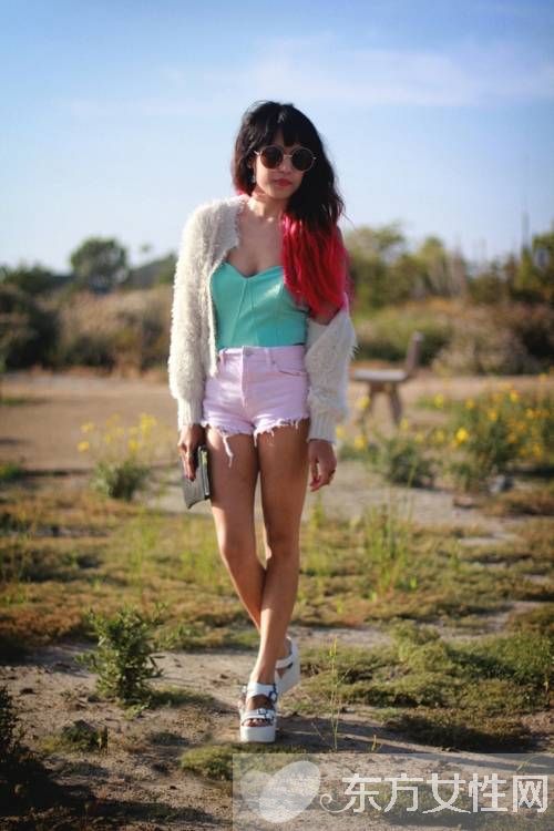 冰淇淋色系歐美風(fēng)時(shí)尚搭配 讓人想不回頭都不行