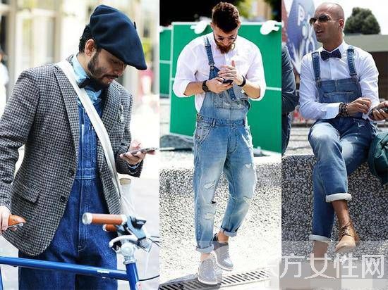 男款牛仔背帶褲怎么穿搭 這些穿法真是絕了