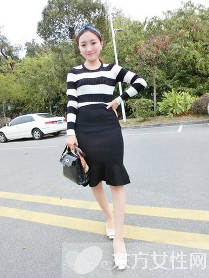 顯瘦必備神器 這樣搭條紋衫時尚又不失個性