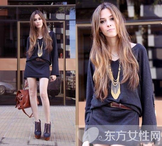 羅馬高跟鞋搭配連衣裙 給你眼前一亮的感覺