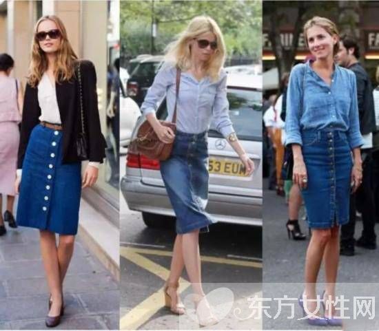 牛仔裙搭配什么上衣最好看 這些穿搭法趕緊學(xué)起來