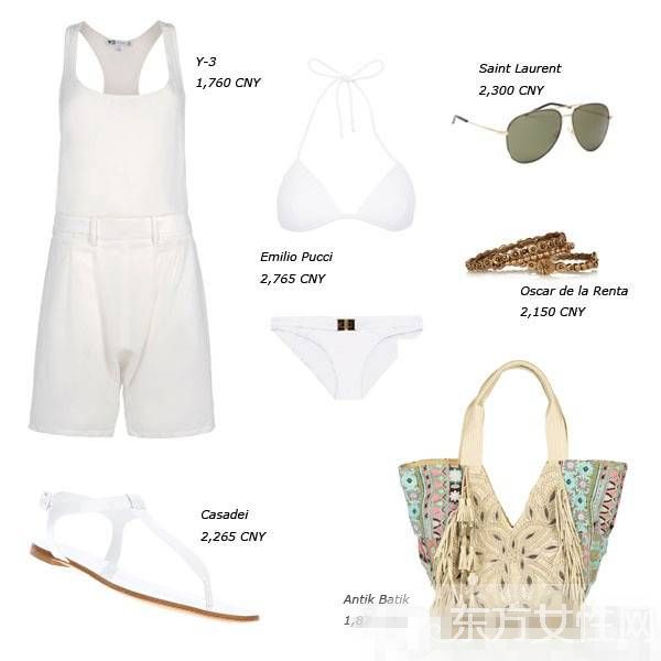 明星時尚比基尼海灘造型 這么穿簡直太美了