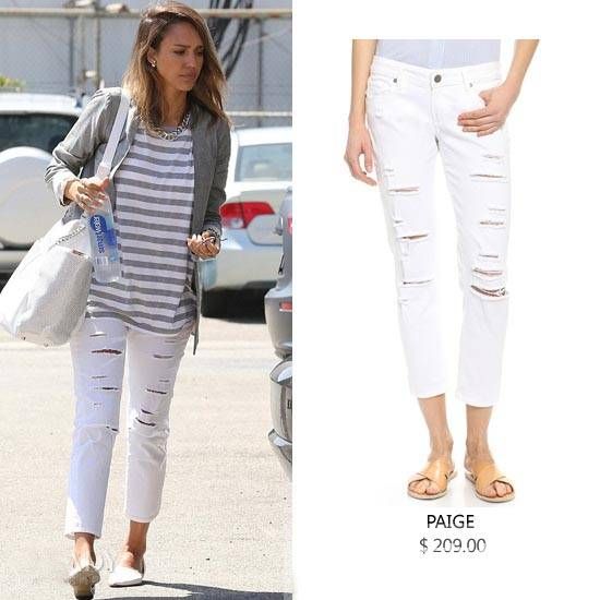 破洞牛仔褲怎么搭配 明星們都是這么穿的哦