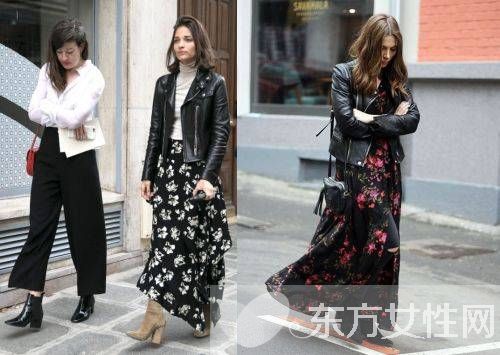 各式各樣的皮衣搭配 這個冬天怎么穿都時髦