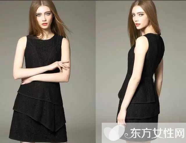 黑色系列夏日連衣裙 高貴酷酷的街拍范