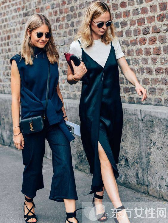 顯瘦吊帶衫最潮穿法 原來這樣穿也可以這么美