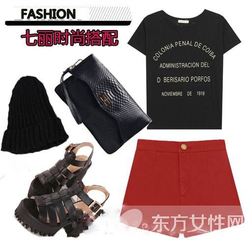 夏季高腰短褲怎么搭配 這么穿矮個(gè)也能顯得很高挑