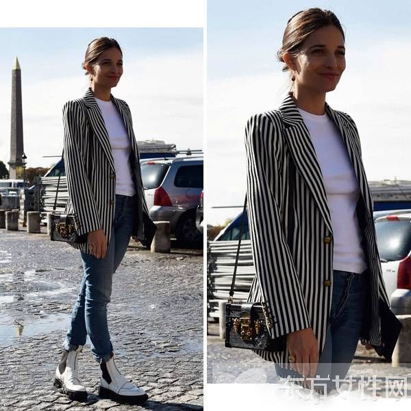 環(huán)球街拍之小西裝系列 秋天這么穿簡直太美了
