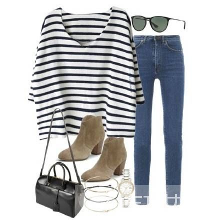 黑白條紋時(shí)尚搭 教你玩轉(zhuǎn)學(xué)院風(fēng)