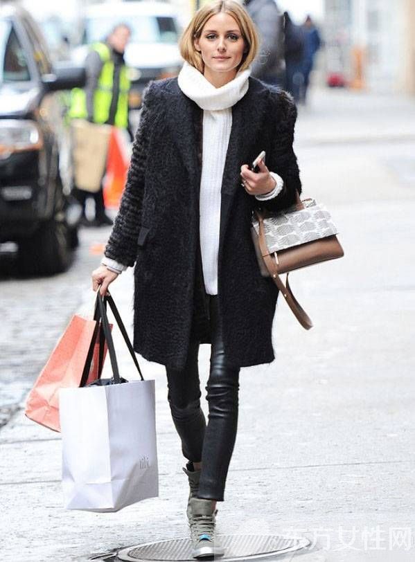 針織毛衣怎么搭配好看 這么搭超有歐美范兒