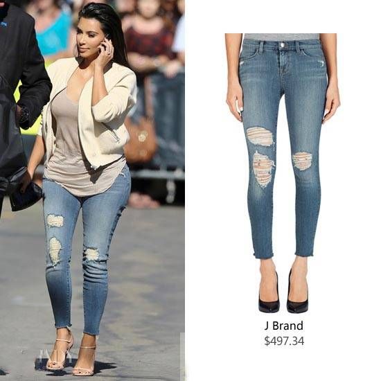 破洞牛仔褲怎么搭配 明星們都是這么穿的哦