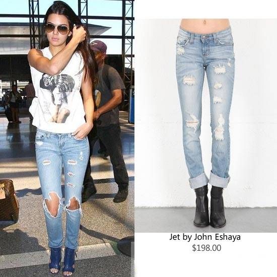 破洞牛仔褲怎么搭配 明星們都是這么穿的哦