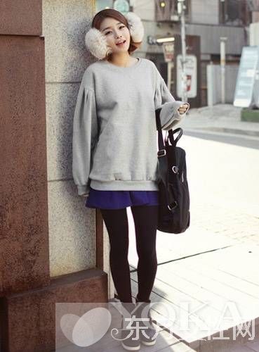 春季長衫妙搭短裙 打造新式韓范超酷裝扮