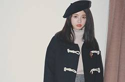 英倫學院風牛角扣大衣搭配 時髦又吸睛