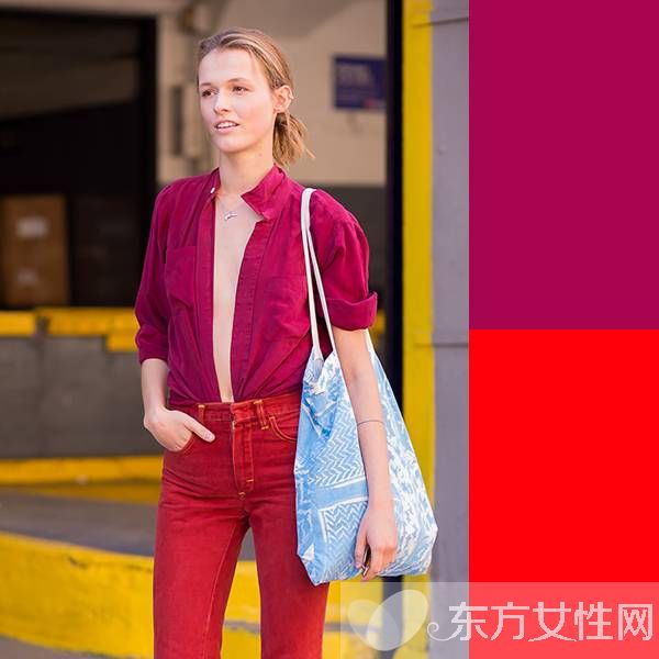 喜慶的紅色 要怎么穿才顯得不俗套