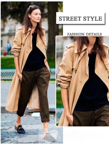 風衣外套怎么穿最好看 歐美街頭最常見的潮流穿法