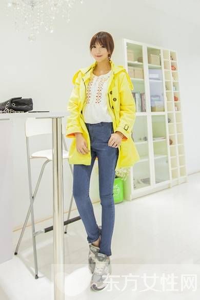 初秋顯瘦糖果色工裝外套搭配 休閑帥氣無(wú)造作feel