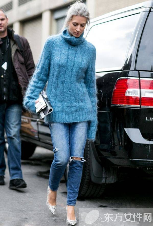 針織衫外套怎么搭配 歐美街頭最常見穿搭推薦