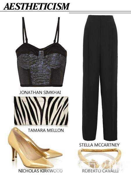 闊腿褲搭配上衣圖片 這么穿女神范兒十足哦