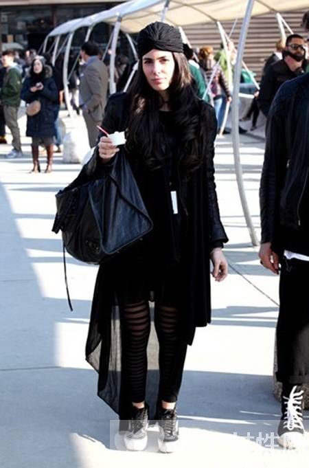 秋冬季歐美時尚穿搭秀 盡顯潮流范兒