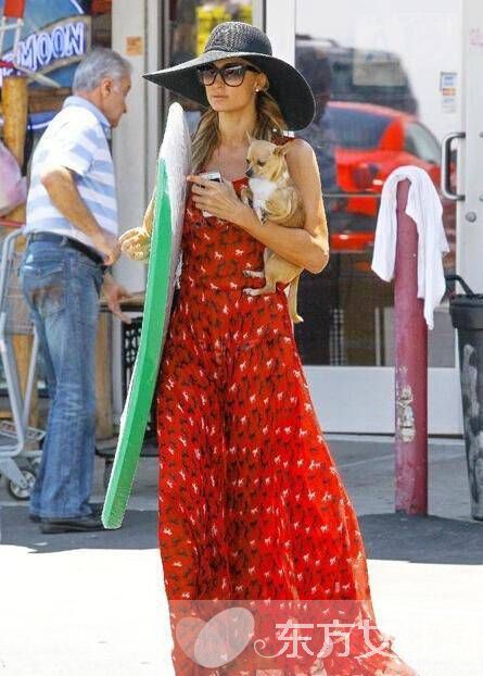 今夏必備 時髦的她們是這樣穿麻紗長裙的