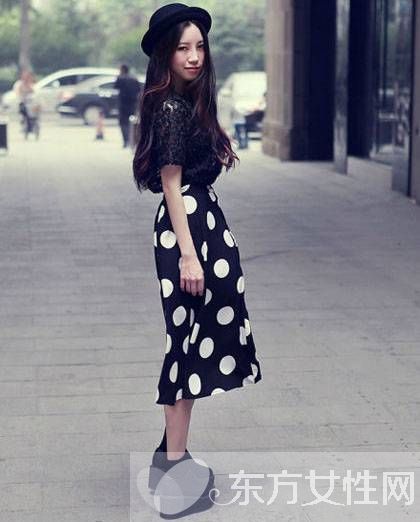 波點控看過來 巧妙打造復古淑女造型