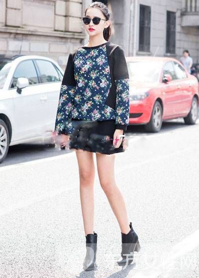 矮個女生時尚混搭風格 這么穿完美比例就出來了