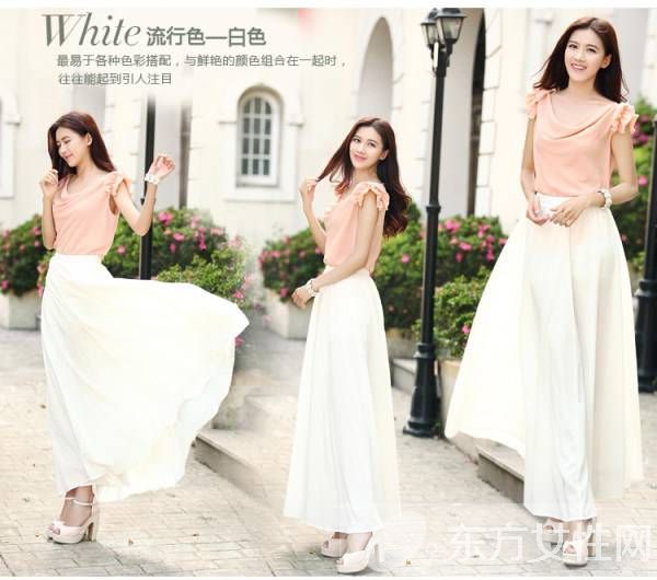 夏季時尚雪紡長裙推薦 輕松打造唯美女神范兒