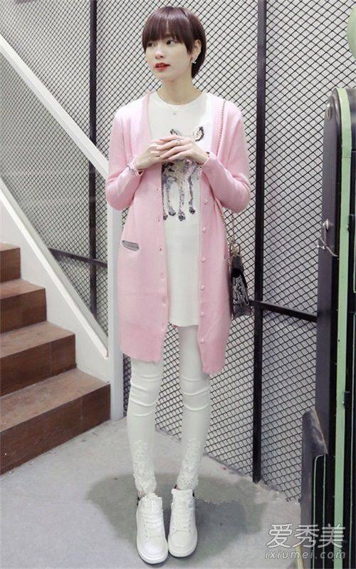 2016早春時(shí)尚街拍 毛衣外套怎么穿怎么美