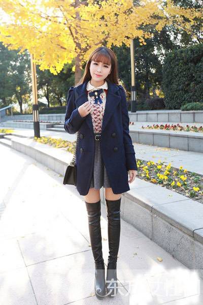 冬季日系學院風搭配 輕松穿出減齡范兒