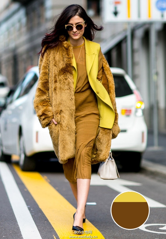 拋開(kāi)黑灰駝 冬季你還能穿什么顏色