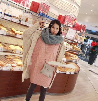 韓式毛線圍巾系法 冬季出行即時尚又溫暖